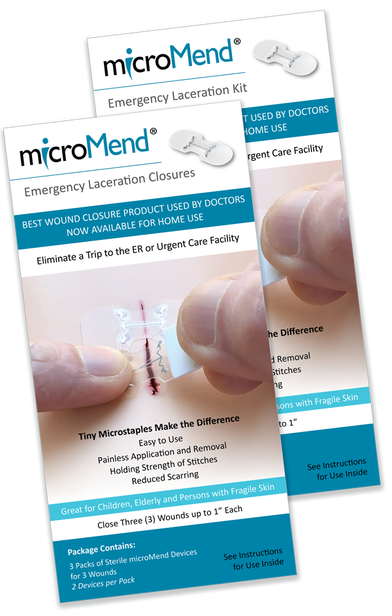 microMend product packages for Consumers
